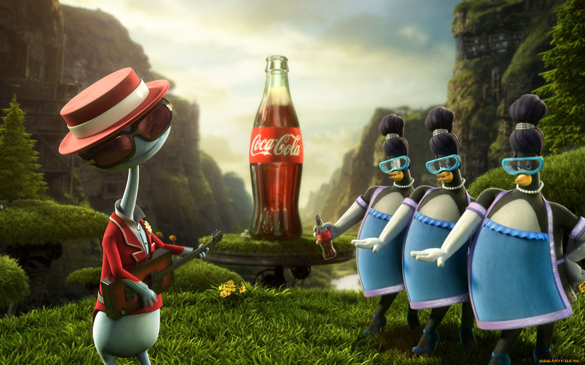 , coca, cola, -
